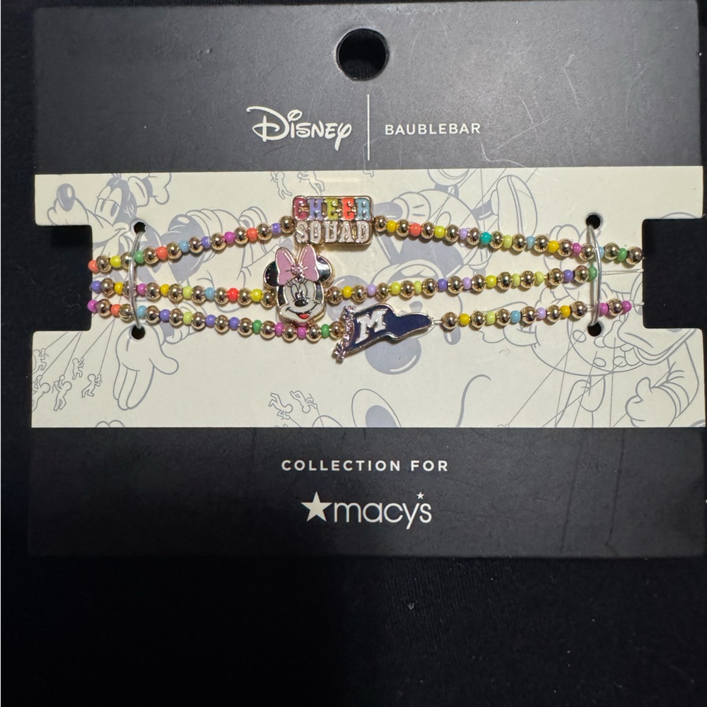 Disney BaubleBar Multicolor Beaded Bracelet Set